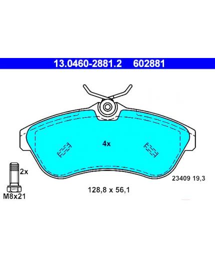 ATE Колодки дисковые Фото 2
