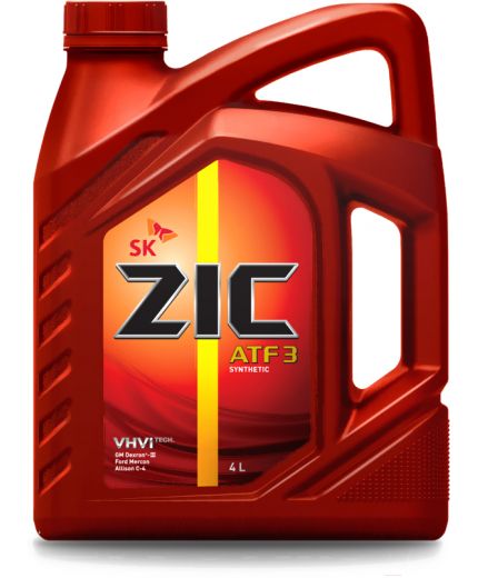 Трансмиссионное масло ZIC ATF DEXRON III 4л (красный) Фото 4