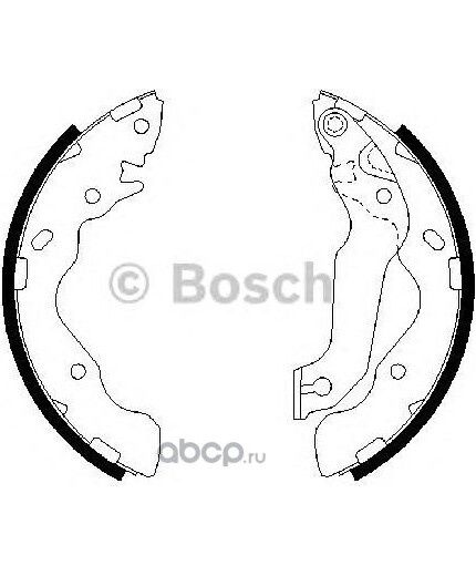 BOSCH Колодки дисковые