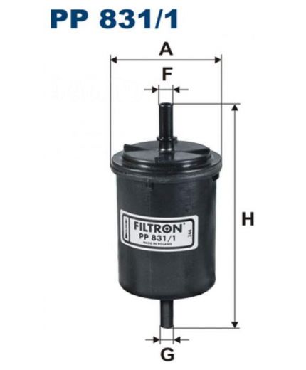 FILTRON Фильтр топливный Фото 3
