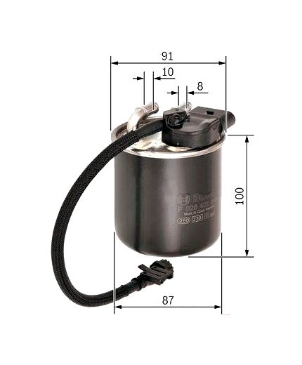 BOSCH Фильтр топливный Фото 2