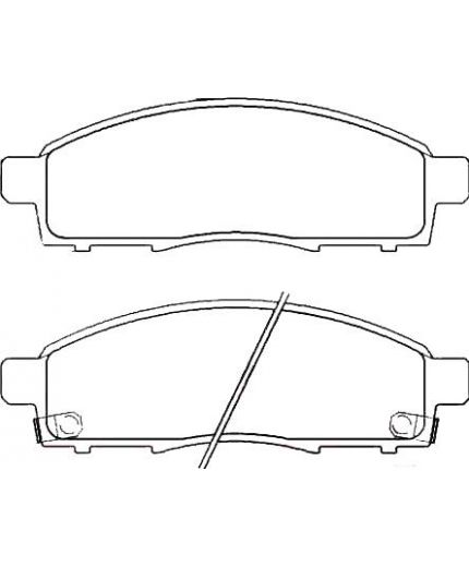 Trusting Колодки дисковые