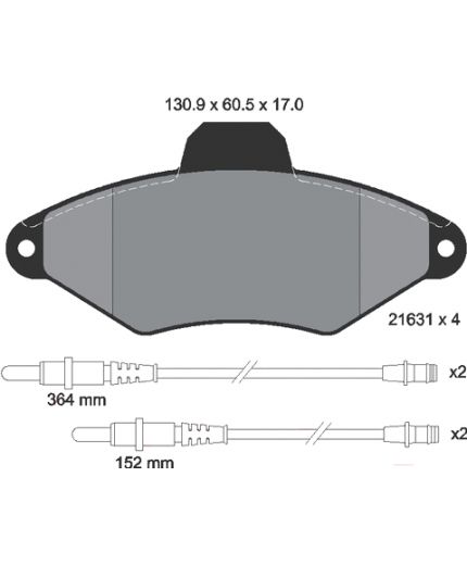 Textar Колодки дисковые Фото 2