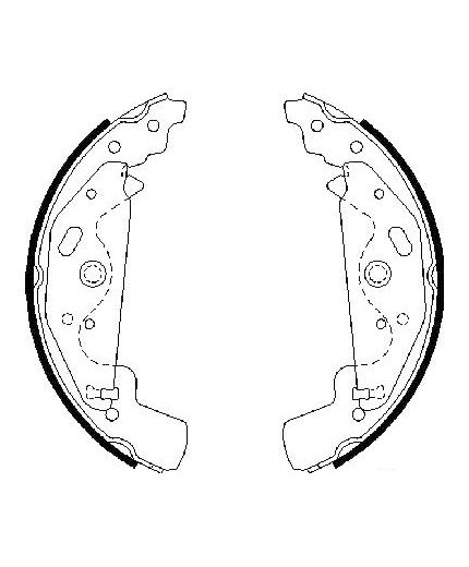BOSCH Колодки дисковые