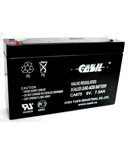 AGM Casil 6V (7.5 А/ч)