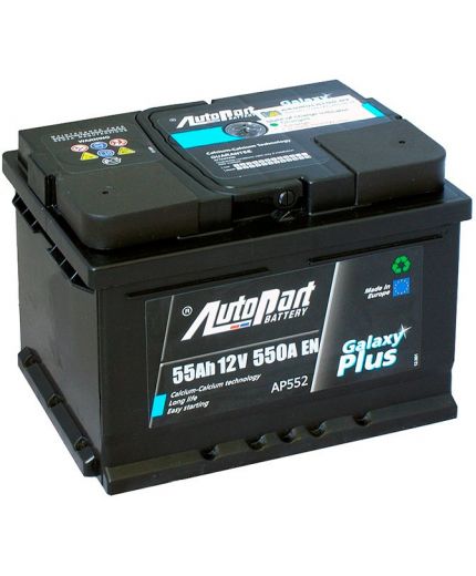 AutoPart Аккумулятор AP552 555-200 550А (55 А/ч)