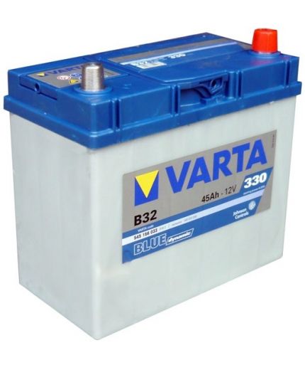 VARTA Аккумулятор BLUE DYNAMIC 19.5/17.9 евро (45 А/ч) 330A Фото 2