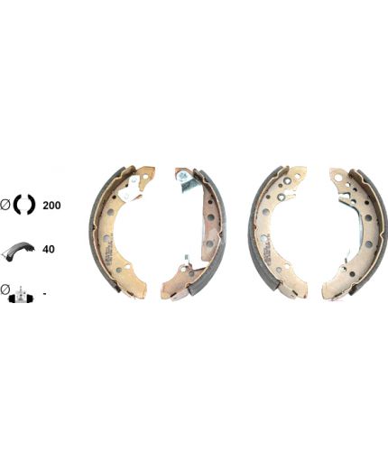 Textar Колодки барабанные задние Фото 2