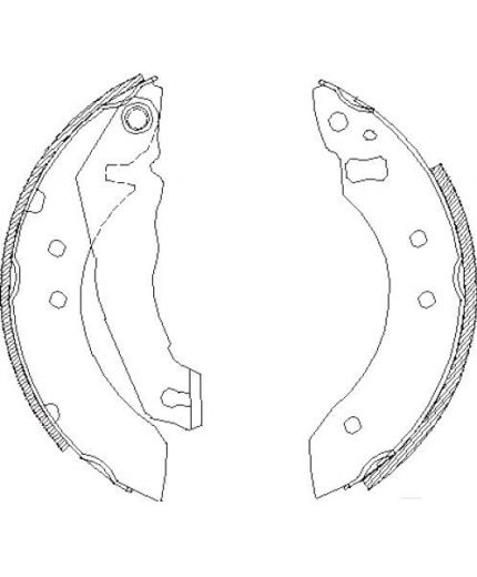REMSA Колодки дисковые