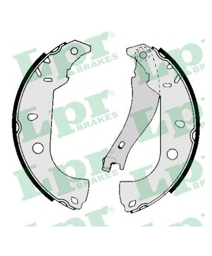 LPR Колодки барабанные