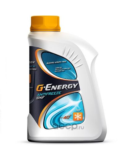 Антифриз G-ENERGY Antifreeze SNF 40 красный -40°C 1кг Фото 2
