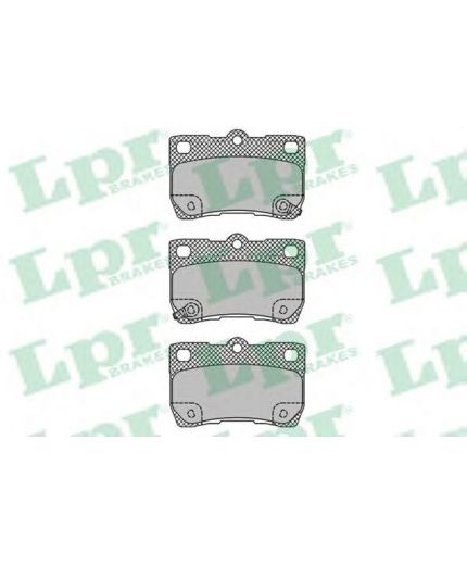 LPR Колодки дисковые