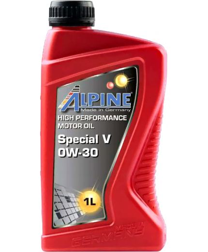 Моторное масло ALPINE Special V 0W-30 1л