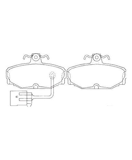 AP Колодки дисковые
