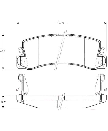 TRW Колодки дисковые Фото 2