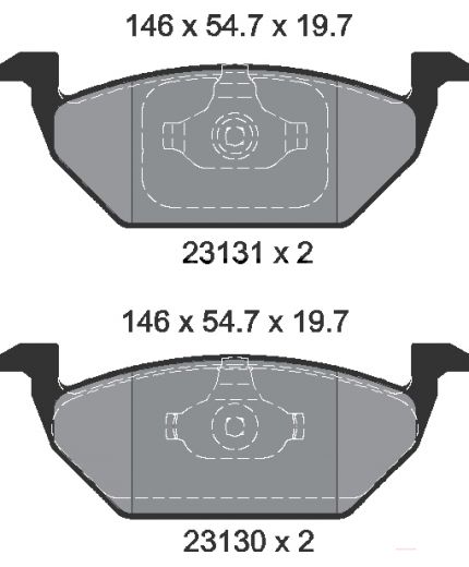 Textar Колодки дисковые