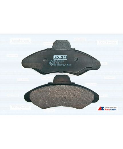 TECH-AS Колодки дисковые