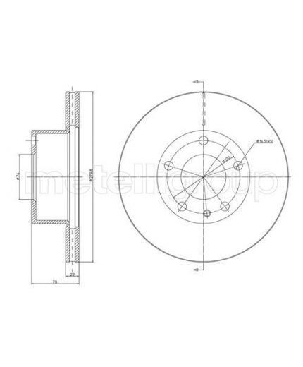 Trusting Тормозной диск Фото 2