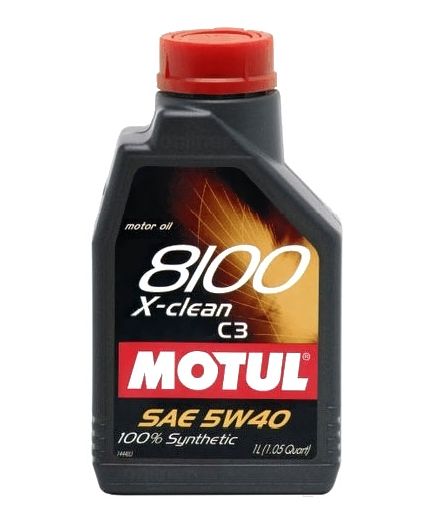 Моторное масло MOTUL 8100 X-CLEAN C3 5W-40 1л