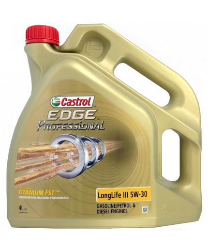 Моторное масло CASTROL EDGE Titanium FST 5W-30 LL 4л Фото 4