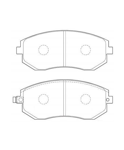 Akebono Колодки дисковые