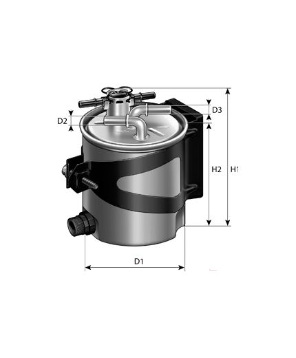 Purflux Фильтр топливный для двс