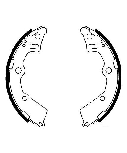 AP Колодки барабанные