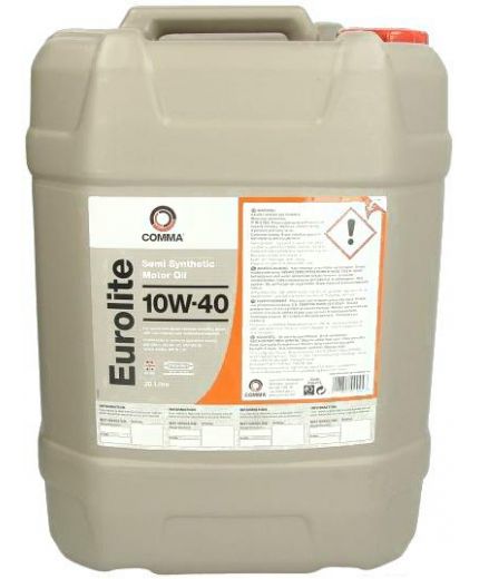 Моторное масло COMMA EUROLITE 10W-40 20л