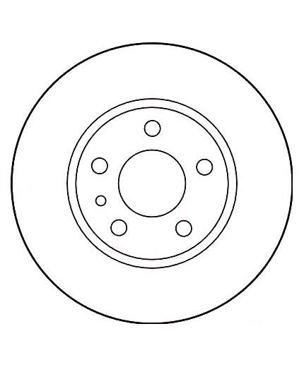 TRW Тормозной диск задний Фото 2