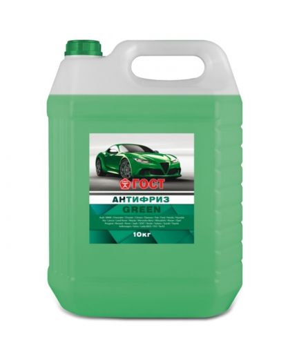 Антифриз WEZZER GREEN зеленый 10 кг