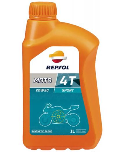 Repsol MOTO SPORT 4T 20W-50 1л Фото 2