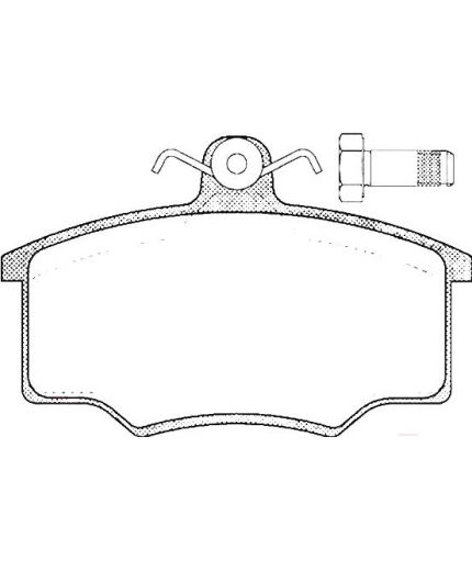 AP Колодки дисковые