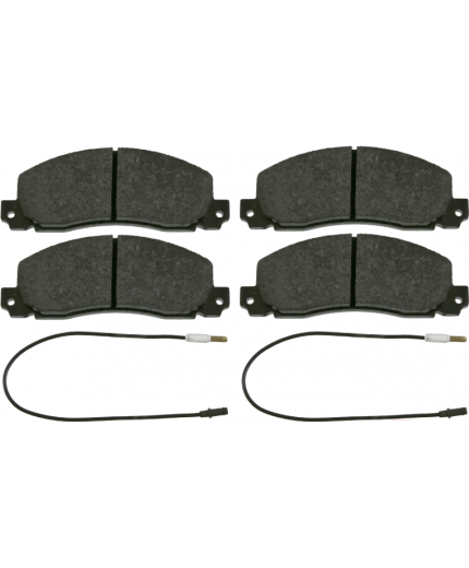 Stellox Колодки дисковые передние, с антискрипящими пластинами