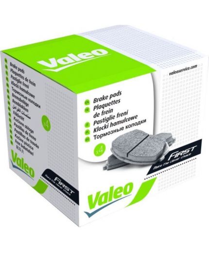 Valeo Колодки дисковые передние Фото 2