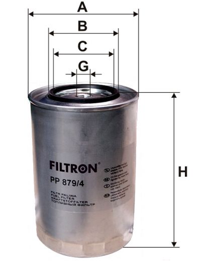 FILTRON Фильтр топливный