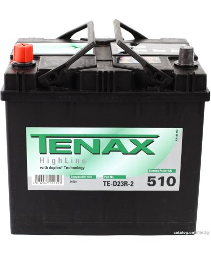 Tenax Аккумулятор HighLine 510А (60 А/ч) Фото 2