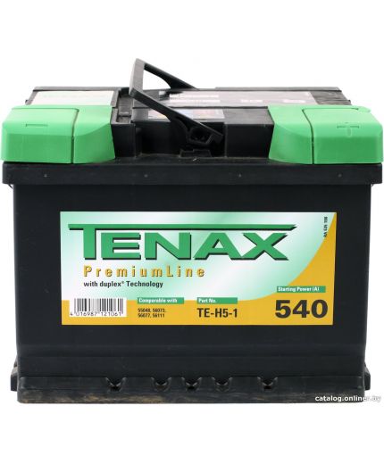Tenax Аккумулятор PremiumLine 540А (60 А/ч) Фото 2