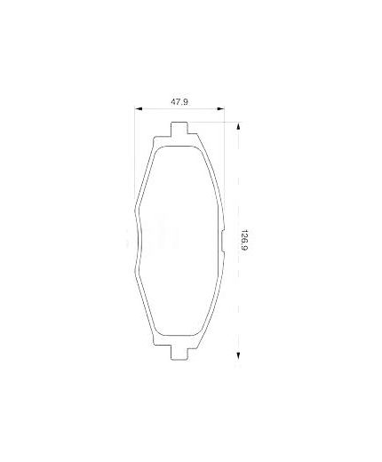 BOSCH Колодки дисковые передние