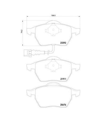 Textar Колодки дисковые