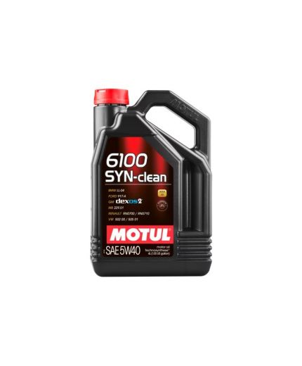 Моторное масло MOTUL 6100 SYN-CLEAN 5W-40 4л Фото 2