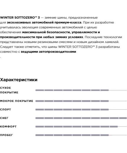 PIRELLI Winter SottoZero Serie III 275/40R19 105V (run-flat) Фото 6