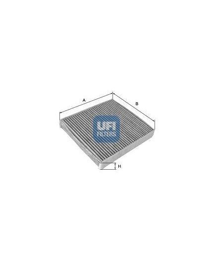 UFI Фильтр салонный, угольный Фото 2