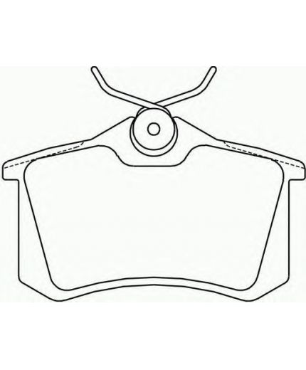 Textar Колодки дисковые задние Фото 2