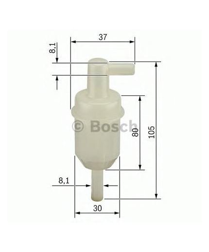BOSCH Фильтр топливный Фото 3