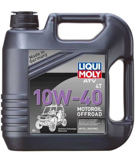 LIQUI MOLY ATV 4T Motoroil 10W-40 4л Фото 2