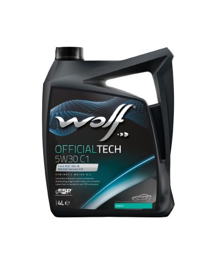 Моторное масло WOLF OfficialTech 5W-30 C1 4л