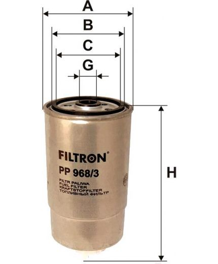 FILTRON Фильтр топливный