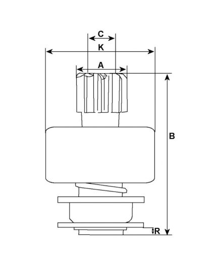 CARGO Муфта обгонная Фото 3
