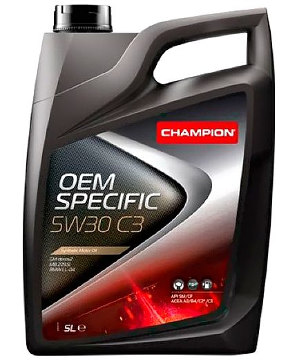 Моторное масло CHAMPION OEM Specific C3 5W-30 5л