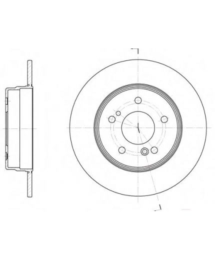 REMSA Тормозной диск